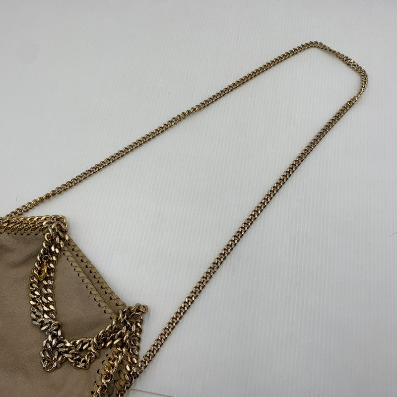 【中古品】【レディース】 Stella McArtney ステラマッカートニー 371223 W9355 AU19 ファラベラ ミニ チェーン トートバッグ 2WAY ショルダーバッグ カバン 188-260823-ko-17-teih カラー：ベージュ系 万代Net店