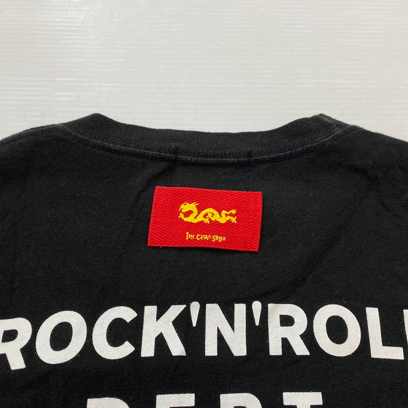 【中古品】【メンズ】 CREAM SODA クリーム ソーダ TEMMYE T-SHIRT ティミー Tシャツ 半袖 トップス 145-260829-sa-09-tei サイズ：Ｌ カラー：ブラック 万代Net店