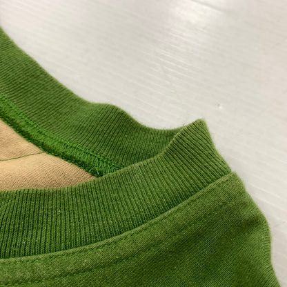 【現状渡し品】【メンズ】 BOTTEGA VENETA ボッテガ ヴェネタ DOUBLE LAYERED COTTON TEE 661788V16E0 ダブルレイヤー コットン Tシャツ 半袖 トップス 141-260823-ko-01-teih サイズ：XL カラー：グリーン 万代Net店