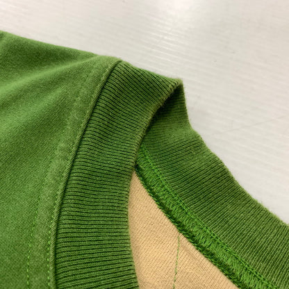 【現状渡し品】【メンズ】 BOTTEGA VENETA ボッテガ ヴェネタ DOUBLE LAYERED COTTON TEE 661788V16E0 ダブルレイヤー コットン Tシャツ 半袖 トップス 141-260823-ko-01-teih サイズ：XL カラー：グリーン 万代Net店