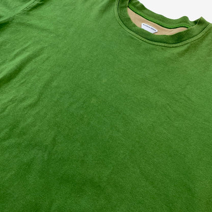 【現状渡し品】【メンズ】 BOTTEGA VENETA ボッテガ ヴェネタ DOUBLE LAYERED COTTON TEE 661788V16E0 ダブルレイヤー コットン Tシャツ 半袖 トップス 141-260823-ko-01-teih サイズ：XL カラー：グリーン 万代Net店