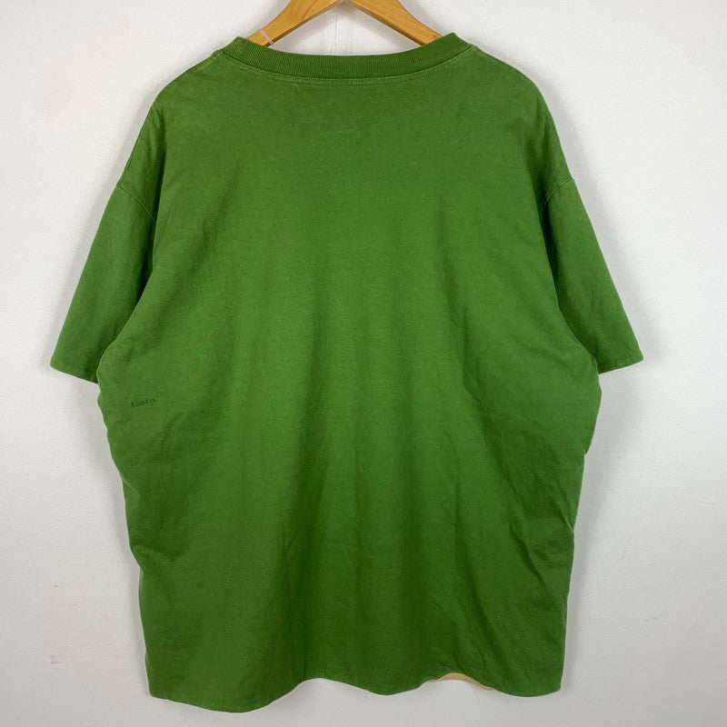 【現状渡し品】【メンズ】 BOTTEGA VENETA ボッテガ ヴェネタ DOUBLE LAYERED COTTON TEE 661788V16E0 ダブルレイヤー コットン Tシャツ 半袖 トップス 141-260823-ko-01-teih サイズ：XL カラー：グリーン 万代Net店