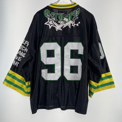 【中古品】【メンズ】 GALFY ガルフィー 151007 HOCKEY SHIRT ウェッサイホッケーシャツ 142-260822-nm-35-tei サイズ：L カラー：ブラック/イエロー 万代Net店