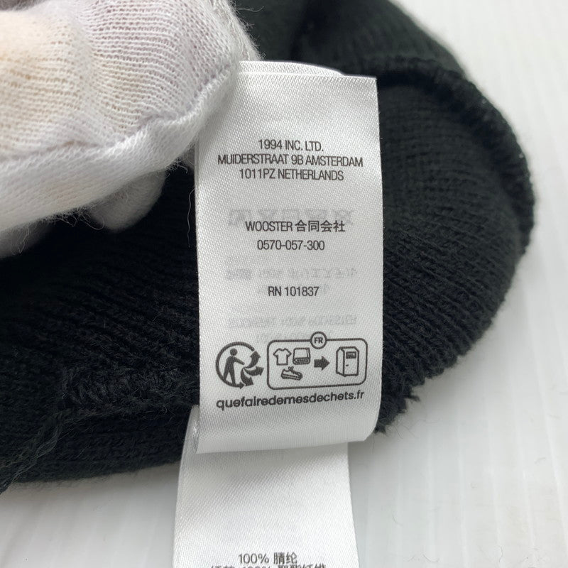 【中古品】【メンズ】 Supreme シュプリーム 23AW PEACE EMBROIBERED BEANIE ピース エンブロイダリー ビーニー 帽子 ニットキャップ 149-260823-ko-14-teih サイズ：ONE SIZE カラー：ブラック 万代Net店