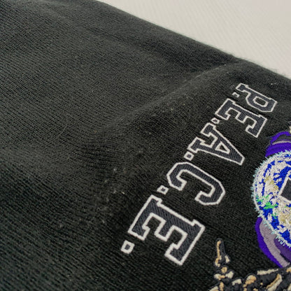 【中古品】【メンズ】 Supreme シュプリーム 23AW PEACE EMBROIBERED BEANIE ピース エンブロイダリー ビーニー 帽子 ニットキャップ 149-260823-ko-14-teih サイズ：ONE SIZE カラー：ブラック 万代Net店