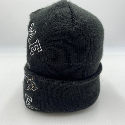 【中古品】【メンズ】 Supreme シュプリーム 23AW PEACE EMBROIBERED BEANIE ピース エンブロイダリー ビーニー 帽子 ニットキャップ 149-260823-ko-14-teih サイズ：ONE SIZE カラー：ブラック 万代Net店