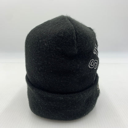 【中古品】【メンズ】 Supreme シュプリーム 23AW PEACE EMBROIBERED BEANIE ピース エンブロイダリー ビーニー 帽子 ニットキャップ 149-260823-ko-14-teih サイズ：ONE SIZE カラー：ブラック 万代Net店