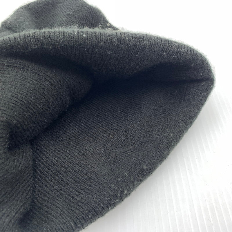 【中古品】【メンズ】 Supreme シュプリーム 23AW PEACE EMBROIBERED BEANIE ピース エンブロイダリー ビーニー 帽子 ニットキャップ 149-260823-ko-14-teih サイズ：ONE SIZE カラー：ブラック 万代Net店