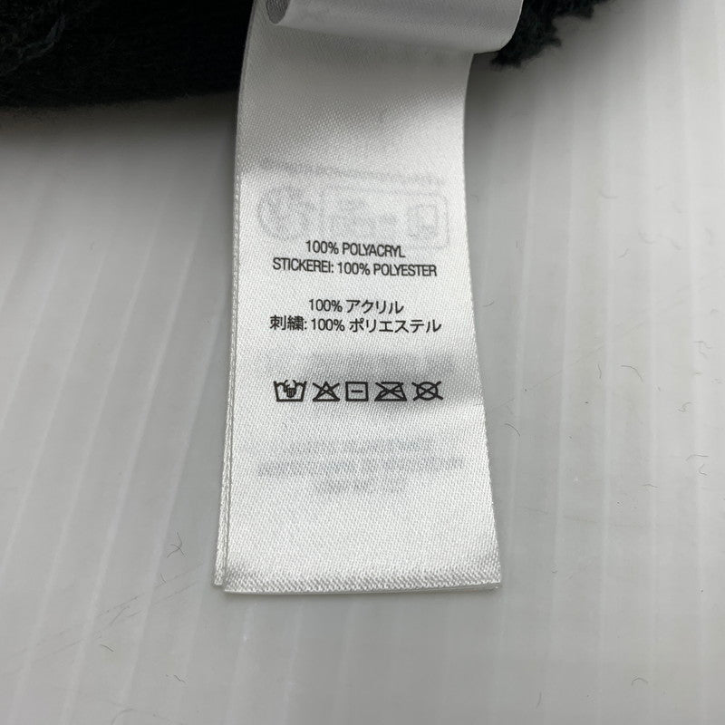 【中古品】【メンズ】 Supreme シュプリーム 23AW PEACE EMBROIBERED BEANIE ピース エンブロイダリー ビーニー 帽子 ニットキャップ 149-260823-ko-14-teih サイズ：ONE SIZE カラー：ブラック 万代Net店