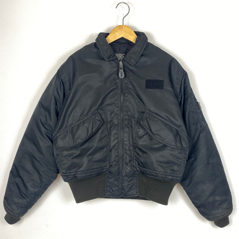 【中古品】【メンズ】 SCHOTT ショット FLIGHT JACKET CWU-R フライト ジャケット アウター 145-260821-sa -03-tei サイズ：S カラー：ブラック 万代Net店