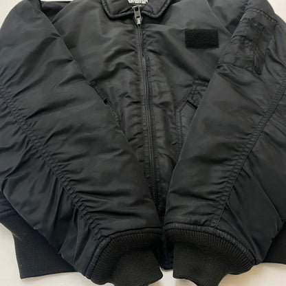 【中古品】【メンズ】 SCHOTT ショット FLIGHT JACKET CWU-R フライト ジャケット アウター 145-260821-sa -03-tei サイズ：S カラー：ブラック 万代Net店