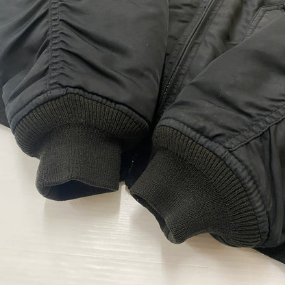 【中古品】【メンズ】 SCHOTT ショット FLIGHT JACKET CWU-R フライト ジャケット アウター 145-260821-sa -03-tei サイズ：S カラー：ブラック 万代Net店
