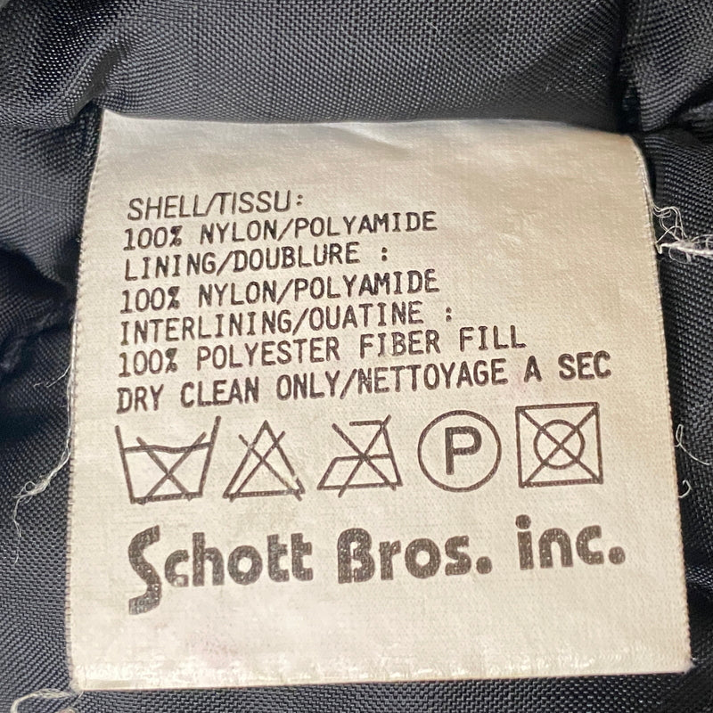 【中古品】【メンズ】 SCHOTT ショット FLIGHT JACKET CWU-R フライト ジャケット アウター 145-260821-sa -03-tei サイズ：S カラー：ブラック 万代Net店