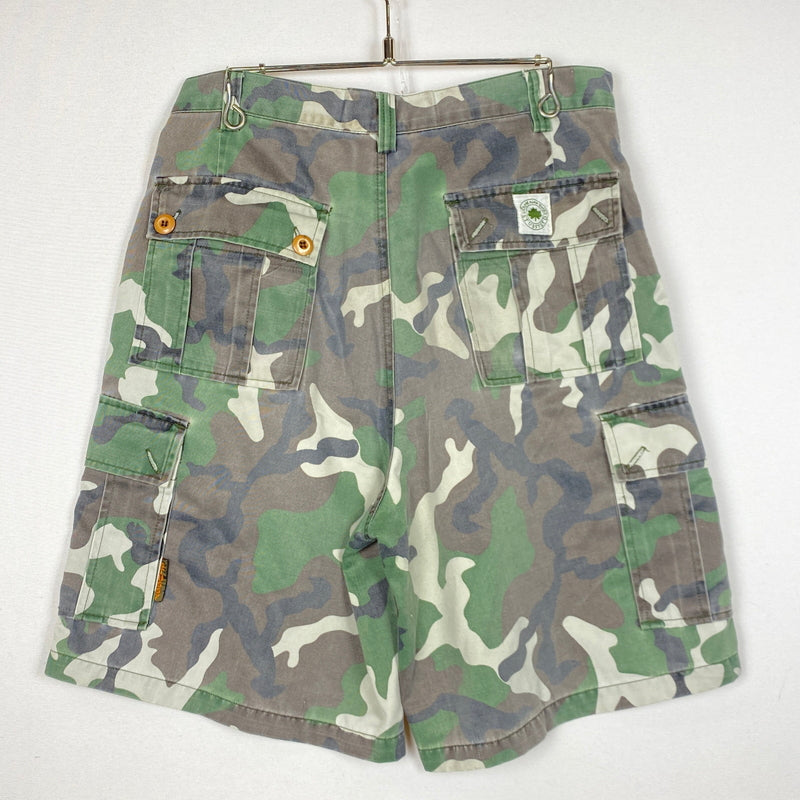 【中古品】【メンズ】 STUSSY ステューシー OUTDOOR CAMO SHORT PANTS アウトドア カモ ショート パンツ ボトムス 短パン 153-260821-sa -12-tei サイズ：34 カラー：カモ柄 万代Net店