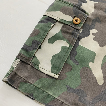 【中古品】【メンズ】 STUSSY ステューシー OUTDOOR CAMO SHORT PANTS アウトドア カモ ショート パンツ ボトムス 短パン 153-260821-sa -12-tei サイズ：34 カラー：カモ柄 万代Net店