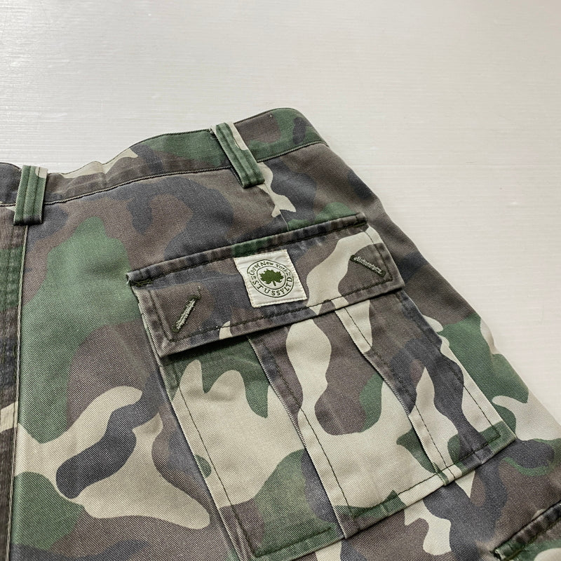 【中古品】【メンズ】 STUSSY ステューシー OUTDOOR CAMO SHORT PANTS アウトドア カモ ショート パンツ ボトムス 短パン 153-260821-sa -12-tei サイズ：34 カラー：カモ柄 万代Net店