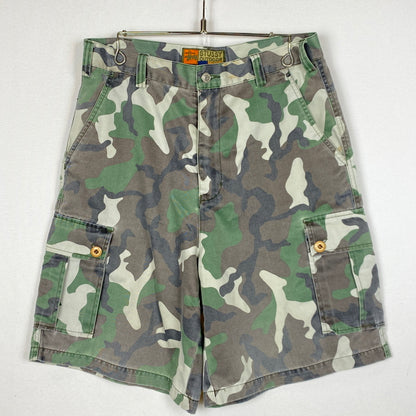 【中古品】【メンズ】 STUSSY ステューシー OUTDOOR CAMO SHORT PANTS アウトドア カモ ショート パンツ ボトムス 短パン 153-260821-sa -12-tei サイズ：34 カラー：カモ柄 万代Net店