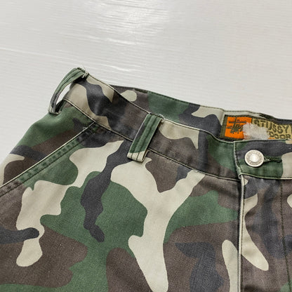 【中古品】【メンズ】 STUSSY ステューシー OUTDOOR CAMO SHORT PANTS アウトドア カモ ショート パンツ ボトムス 短パン 153-260821-sa -12-tei サイズ：34 カラー：カモ柄 万代Net店