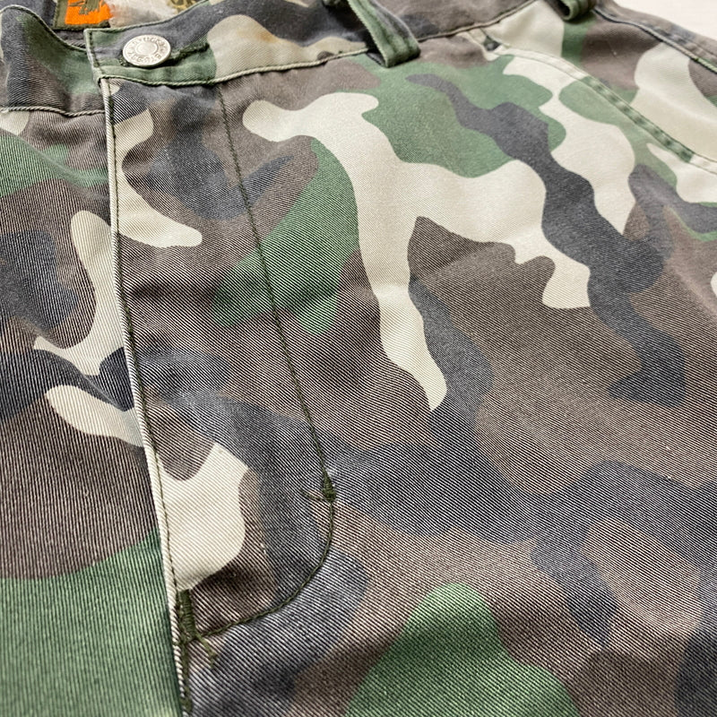 【中古品】【メンズ】 STUSSY ステューシー OUTDOOR CAMO SHORT PANTS アウトドア カモ ショート パンツ ボトムス 短パン 153-260821-sa -12-tei サイズ：34 カラー：カモ柄 万代Net店