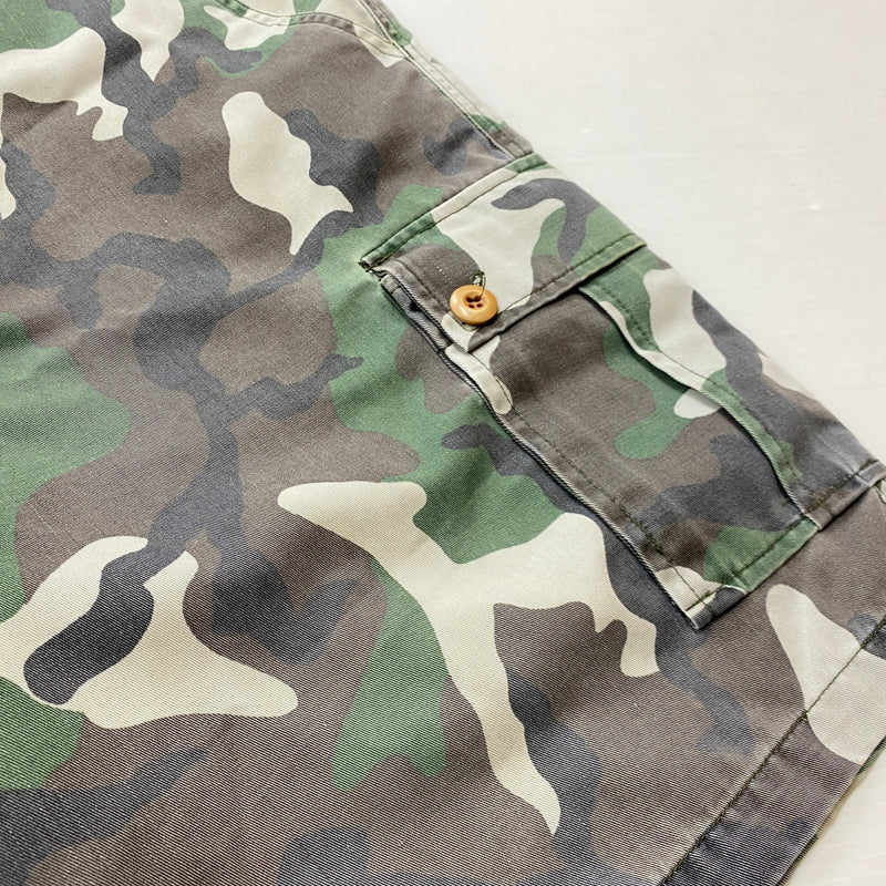 【中古品】【メンズ】 STUSSY ステューシー OUTDOOR CAMO SHORT PANTS アウトドア カモ ショート パンツ ボトムス 短パン 153-260821-sa -12-tei サイズ：34 カラー：カモ柄 万代Net店