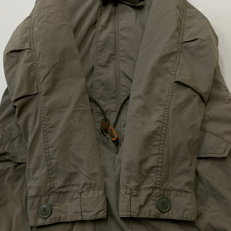 【中古品】【メンズ】 ALPHA アルファ LINER MODS COAT ライナー 付き モッズ コート アウター 145-260823-sa-07-tei サイズ：L カラー：カーキ系 万代Net店