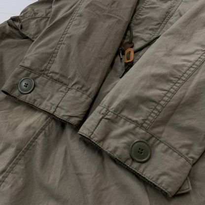 【中古品】【メンズ】 ALPHA アルファ LINER MODS COAT ライナー 付き モッズ コート アウター 145-260823-sa-07-tei サイズ：L カラー：カーキ系 万代Net店