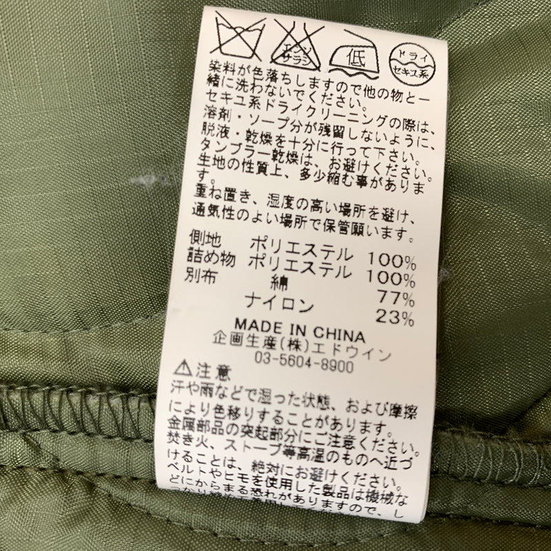 【中古品】【メンズ】 ALPHA アルファ LINER MODS COAT ライナー 付き モッズ コート アウター 145-260823-sa-07-tei サイズ：L カラー：カーキ系 万代Net店