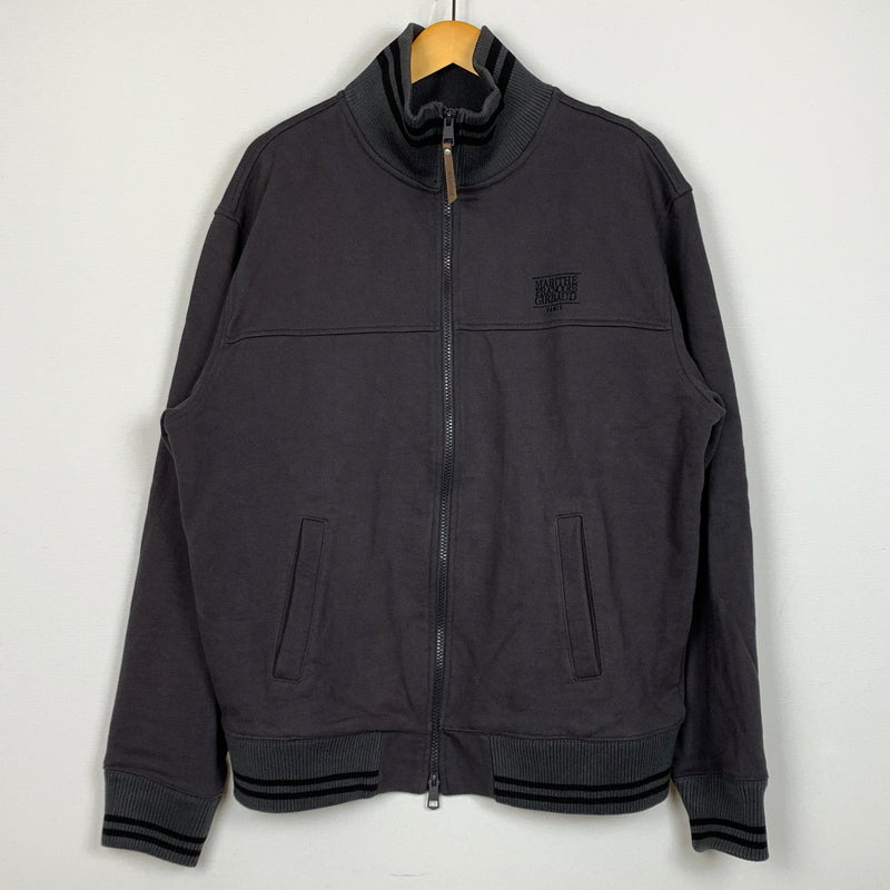 【中古品】【メンズ】 MARITHE+FRANCOIS GIRBAUD マリテ フランソワ ジルボ ZIP SWEAT JACKET ジップ スエット ジャケット アウター 141-260823-sa-05-tei サイズ：XL カラー：グレー 万代Net店
