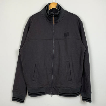 【中古品】【メンズ】 MARITHE+FRANCOIS GIRBAUD マリテ フランソワ ジルボ ZIP SWEAT JACKET ジップ スエット ジャケット アウター 141-260823-sa-05-tei サイズ：XL カラー：グレー 万代Net店