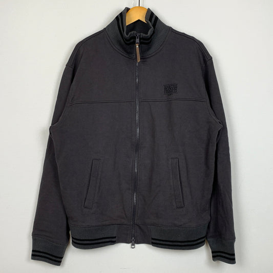 【中古品】【メンズ】 MARITHE+FRANCOIS GIRBAUD マリテ フランソワ ジルボ ZIP SWEAT JACKET ジップ スエット ジャケット アウター 141-260823-sa-05-tei サイズ：XL カラー：グレー 万代Net店