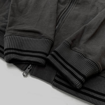 【中古品】【メンズ】 MARITHE+FRANCOIS GIRBAUD マリテ フランソワ ジルボ ZIP SWEAT JACKET ジップ スエット ジャケット アウター 141-260823-sa-05-tei サイズ：XL カラー：グレー 万代Net店