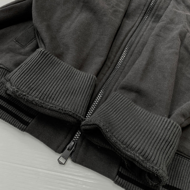 【中古品】【メンズ】 MARITHE+FRANCOIS GIRBAUD マリテ フランソワ ジルボ ZIP SWEAT JACKET ジップ スエット ジャケット アウター 141-260823-sa-05-tei サイズ：XL カラー：グレー 万代Net店