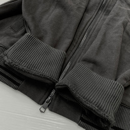 【中古品】【メンズ】 MARITHE+FRANCOIS GIRBAUD マリテ フランソワ ジルボ ZIP SWEAT JACKET ジップ スエット ジャケット アウター 141-260823-sa-05-tei サイズ：XL カラー：グレー 万代Net店