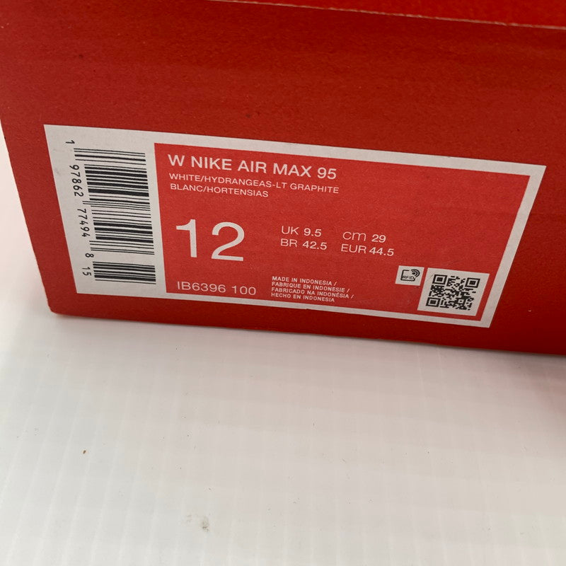 【中古品】【メンズ】 NIKE ナイキ IB6396-100 W AIR MAX 95 ウィメンズ エアマックス95 スニーカー 160-260821-nm-05-tei サイズ：WMNS29ｃｍ カラー：グレー/パープル 万代Net店