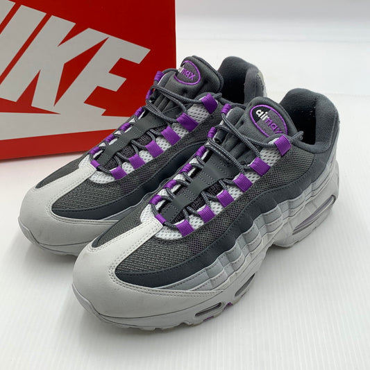 【中古品】【メンズ】 NIKE ナイキ HM4740-012 AIR MAX 95 BIG BUBBLE エアマックス95 ビッグバブル スニーカー 160-260821-nm-04-tei サイズ：28.5cm カラー：グレー/パープル 万代Net店