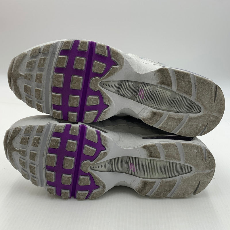 【中古品】【メンズ】 NIKE ナイキ HM4740-012 AIR MAX 95 BIG BUBBLE エアマックス95 ビッグバブル スニーカー 160-260821-nm-04-tei サイズ：28.5cm カラー：グレー/パープル 万代Net店