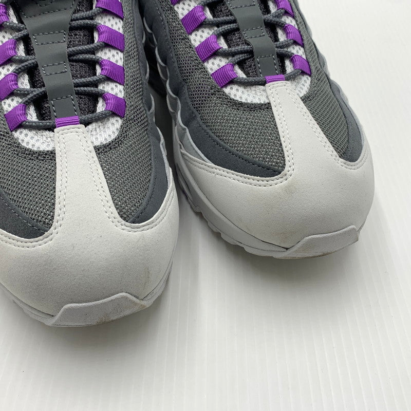 【中古品】【メンズ】 NIKE ナイキ HM4740-012 AIR MAX 95 BIG BUBBLE エアマックス95 ビッグバブル スニーカー 160-260821-nm-04-tei サイズ：28.5cm カラー：グレー/パープル 万代Net店