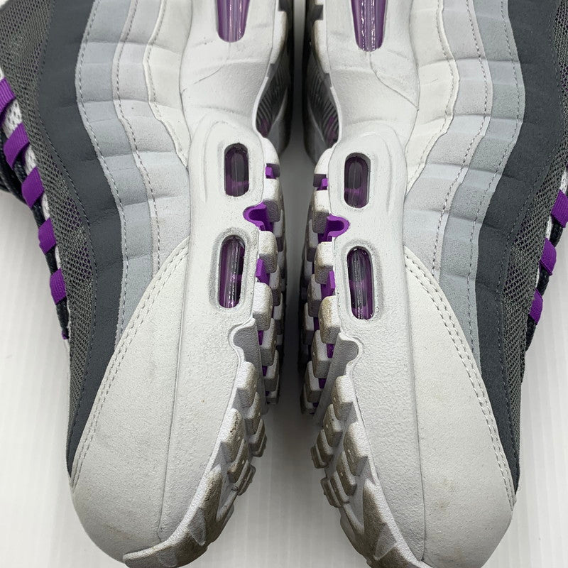 【中古品】【メンズ】 NIKE ナイキ HM4740-012 AIR MAX 95 BIG BUBBLE エアマックス95 ビッグバブル スニーカー 160-260821-nm-04-tei サイズ：28.5cm カラー：グレー/パープル 万代Net店