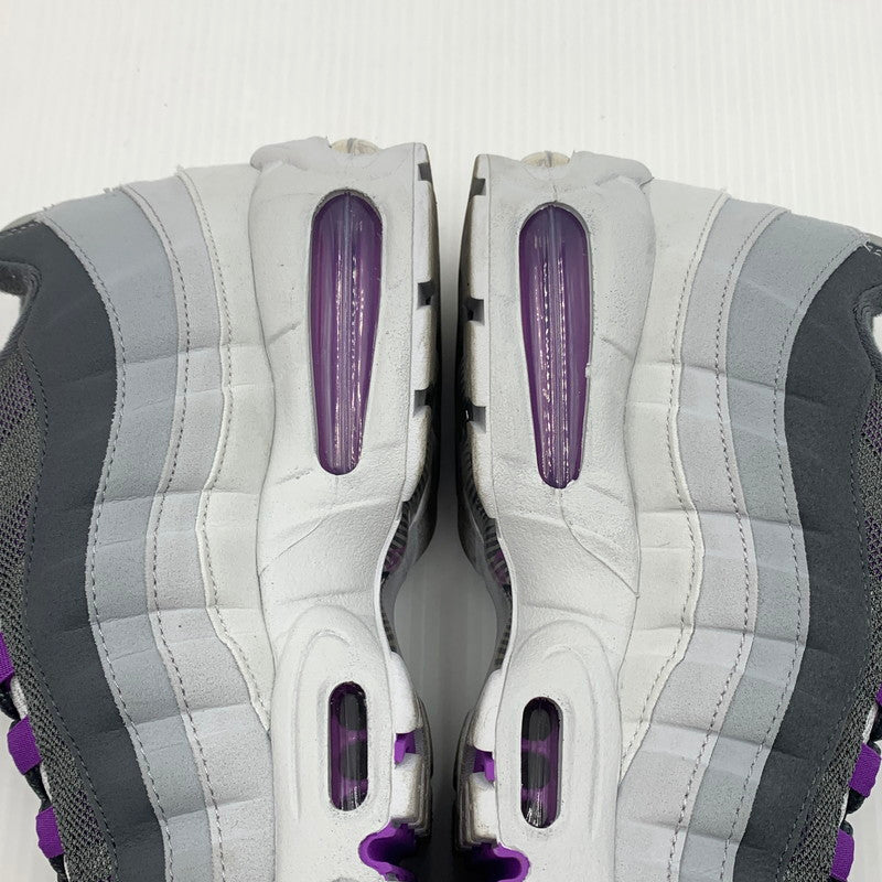 【中古品】【メンズ】 NIKE ナイキ HM4740-012 AIR MAX 95 BIG BUBBLE エアマックス95 ビッグバブル スニーカー 160-260821-nm-04-tei サイズ：28.5cm カラー：グレー/パープル 万代Net店