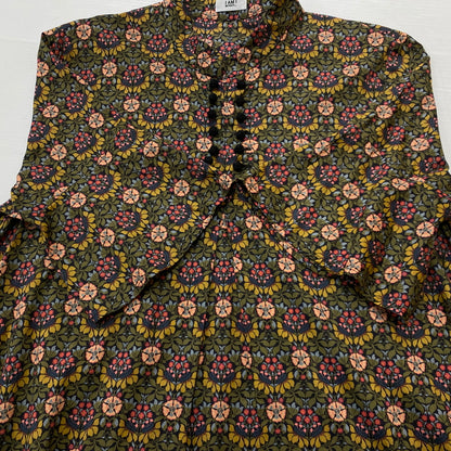 【中古品】【レディース】 I AM I IN FACT... アイ アム アイ イン ファクト LIBERTY STAND COLLAR DRESS リバティ スタンド カラー ワンピース 半袖 170-260829-sa-12-tei サイズ：F カラー：総柄 万代Net店