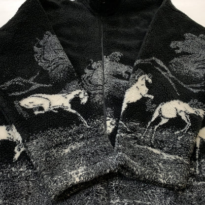 【中古品】【メンズ】 MAZMANIA マズマニア FLEECE JACKET フリース ジャケット アウター 145-260823-sa-02-tei サイズ：L カラー：柄 万代Net店
