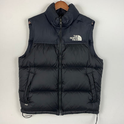 【中古品】【メンズ】 THE NORTH FACE ザ・ノースフェイス 1996 RETRO NUPTSE VEST T93JQQ レトロ ヌプシ ベスト ライトアウター ダウンベスト 144-260823-ko-06-teih サイズ：M※並行輸入品 カラー：ブラック 万代Net店