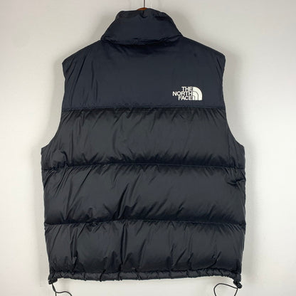 【中古品】【メンズ】 THE NORTH FACE ザ・ノースフェイス 1996 RETRO NUPTSE VEST T93JQQ レトロ ヌプシ ベスト ライトアウター ダウンベスト 144-260823-ko-06-teih サイズ：M※並行輸入品 カラー：ブラック 万代Net店