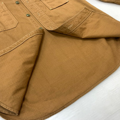 【中古品】【メンズ】 WAREHOUSE ウエアハウス × BIGYANK ビッグヤンク 別注 コラボ YANK FLYER VENTILATION WORK SHIR ヤンク フライヤー ベンチレーション ワークシャツ トップス 145-260823-ko-02-teih サイズ：14 カラー：ブラウン 万代Net店