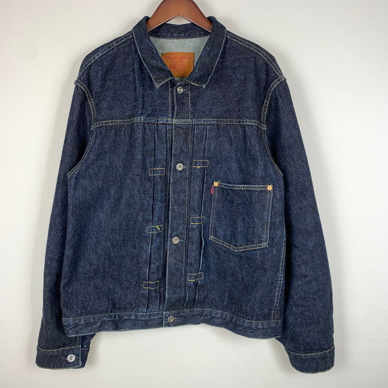 【中古品】【メンズ】 TCB Jeans ティーシービージーンズ 1ST TYPE DENIM JACKET ファーストタイプ デニムジャケット ライトアウター Gジャン 145-260823-ko-03-teih サイズ：46 カラー：インディゴ 万代Net店