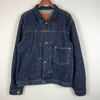 【中古品】【メンズ】 TCB Jeans ティーシービージーンズ 1ST TYPE DENIM JACKET ファーストタイプ デニムジャケット ライトアウター Gジャン 145-260823-ko-03-teih サイズ：46 カラー：インディゴ 万代Net店