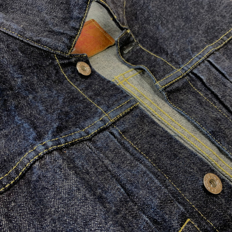 【中古品】【メンズ】 TCB Jeans ティーシービージーンズ 1ST TYPE DENIM JACKET ファーストタイプ デニムジャケット ライトアウター Gジャン 145-260823-ko-03-teih サイズ：46 カラー：インディゴ 万代Net店