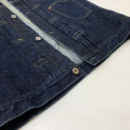 【中古品】【メンズ】 TCB Jeans ティーシービージーンズ 1ST TYPE DENIM JACKET ファーストタイプ デニムジャケット ライトアウター Gジャン 145-260823-ko-03-teih サイズ：46 カラー：インディゴ 万代Net店