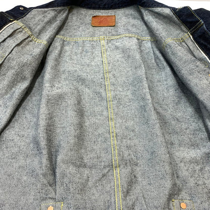 【中古品】【メンズ】 TCB Jeans ティーシービージーンズ 1ST TYPE DENIM JACKET ファーストタイプ デニムジャケット ライトアウター Gジャン 145-260823-ko-03-teih サイズ：46 カラー：インディゴ 万代Net店