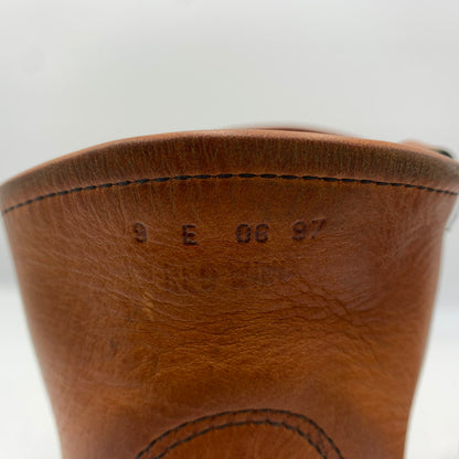 【現状渡し品】【メンズ】 RED WING レッドウィング 90's PECOS BOOTS 90年代 ペコスブーツ 靴 緑犬タグ 164-260823-ko-18-teih サイズ：9E カラー：ブラウン 万代Net店